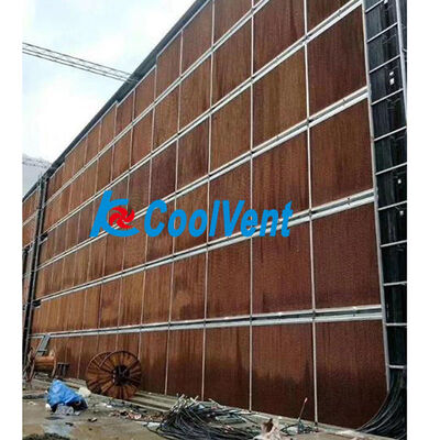 Gewächshaus-Verdampfungskühlungs-Auflagen färben gelb sich,/grüne Mischfarbart 7090 5090 7060