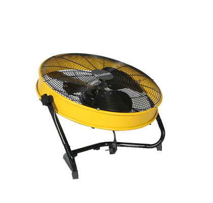 schwarze Trommel-Boden-Fan-Fassbinder 100% 20inch 120W Motor