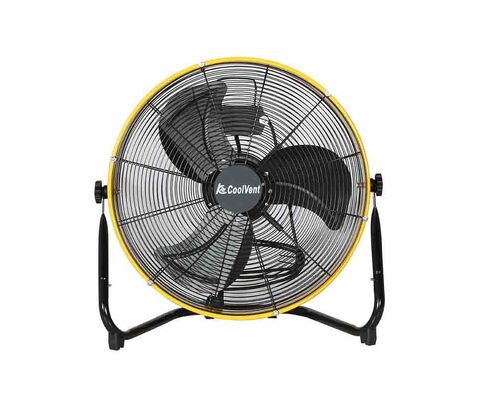 schwarze Trommel-Boden-Fan-Fassbinder 100% 20inch 120W Motor